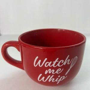 Watch Me Whip Red Mug